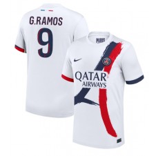 Paris Saint-Germain Goncalo Ramos #9 Bortatröja 2024-25 Korta ärmar